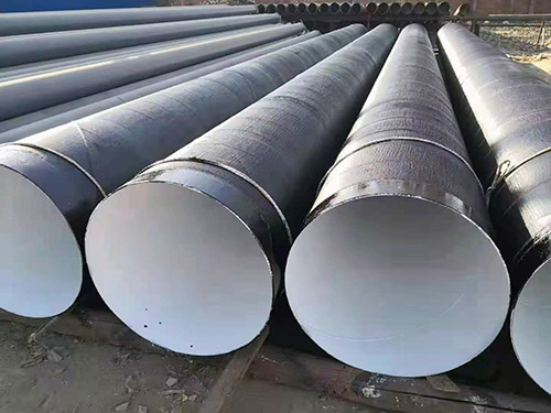 Epoxy coal tar pitch anticorrosive steel pipe